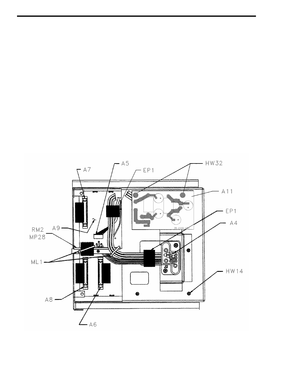 6 bbm fan control, 9 card rack, Figure 6-13 backplane connectors | Viking 242-2009-632 User Manual | Page 104 / 260