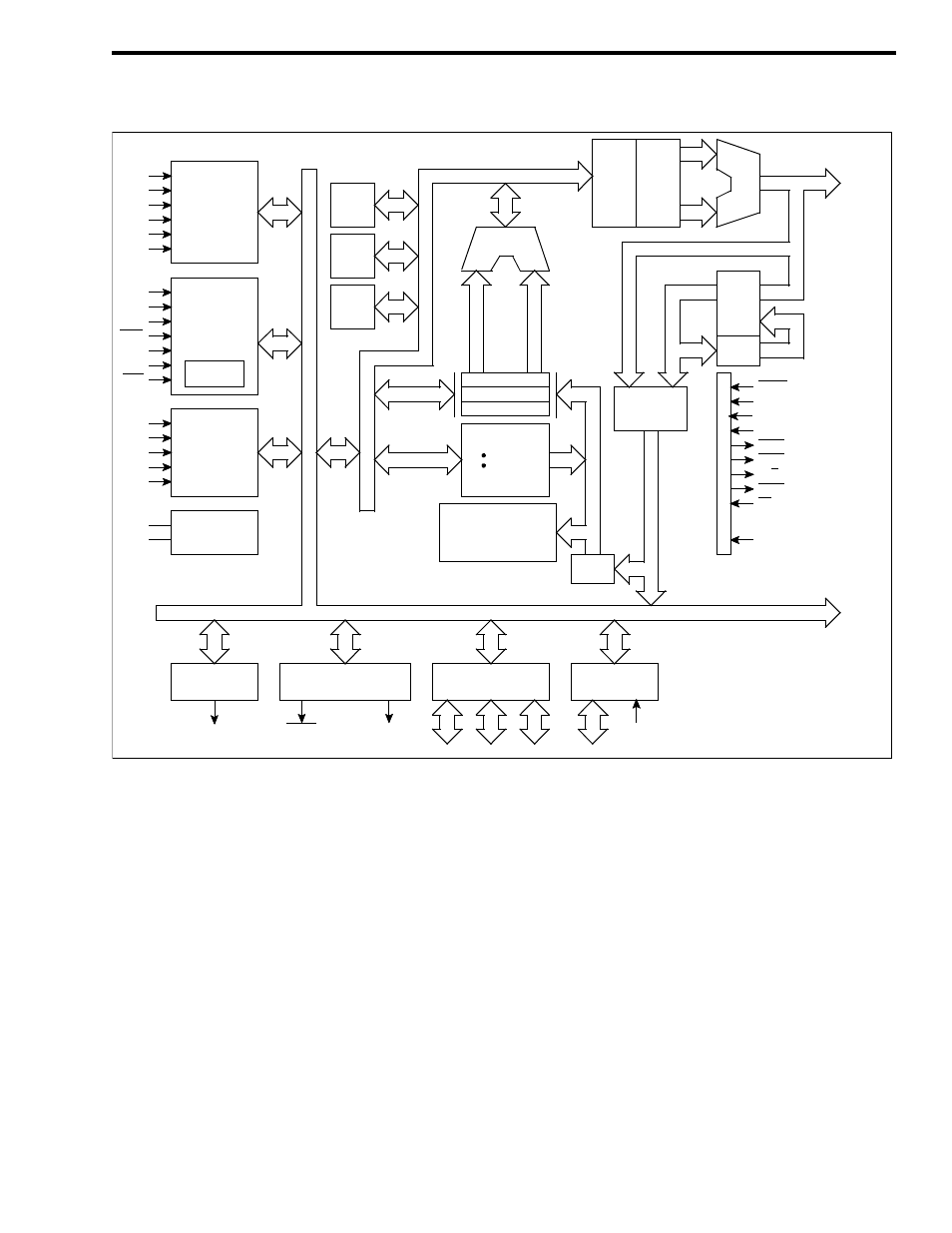 Figure 6-15 u27 block diagram, 3 high speed data bus microprocessor | Viking 242-2009-632 User Manual | Page 107 / 260