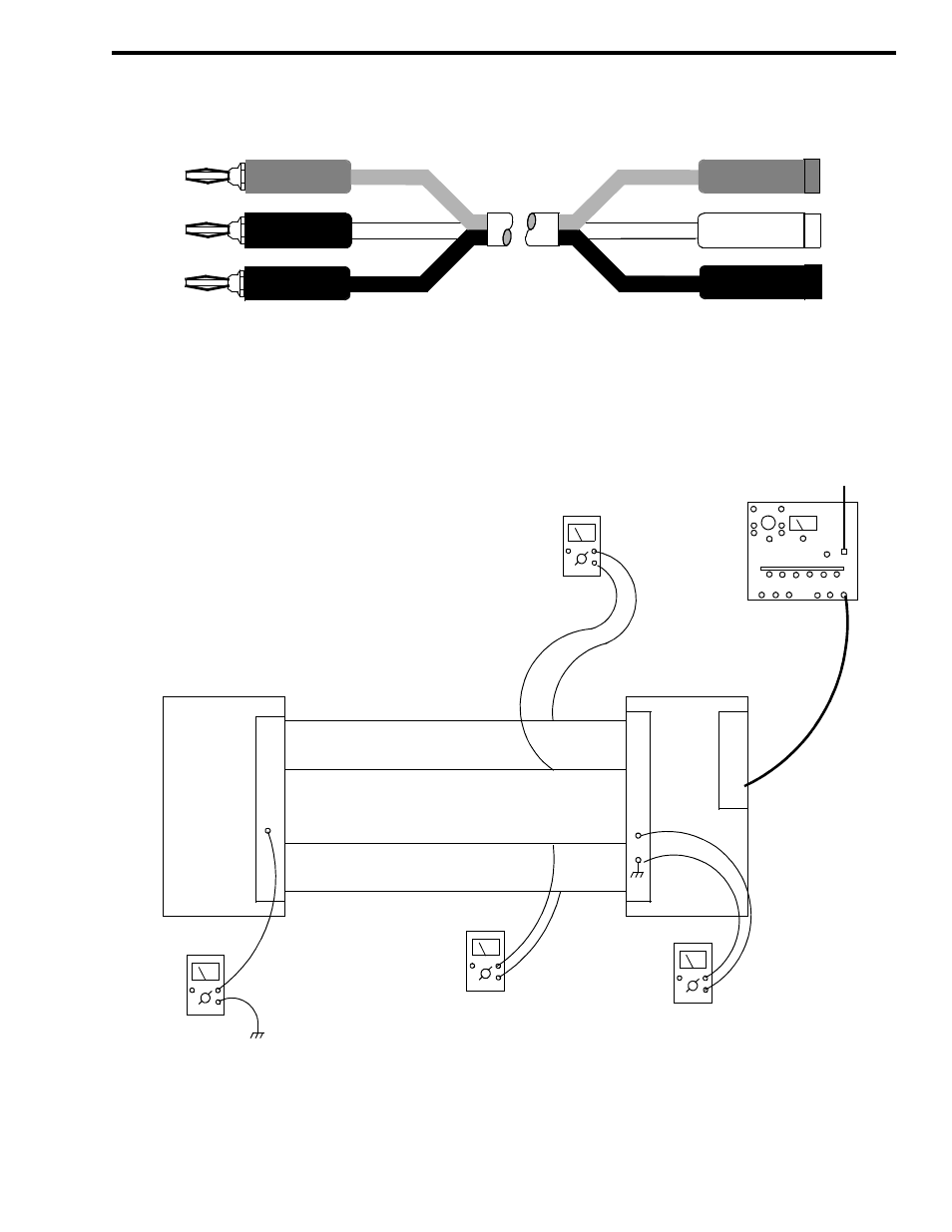 Figure 7-6 power extender cables, Figure 7-7 repeater to cim test setup, Switch (rnt) | Repeater | Viking 242-2009-632 User Manual | Page 137 / 260