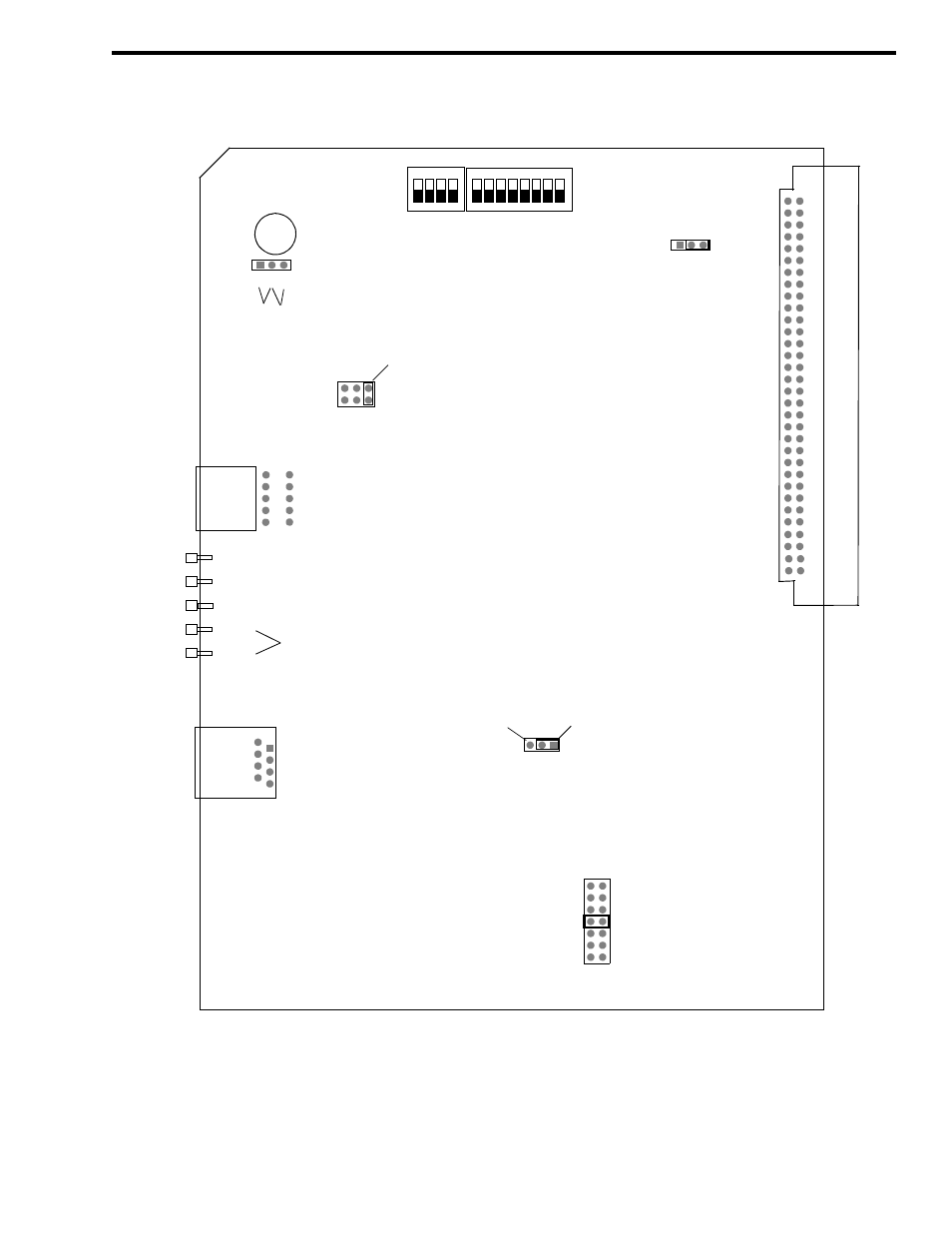 Figure 7-29 main processor card alignment points | Viking 242-2009-632 User Manual | Page 157 / 260