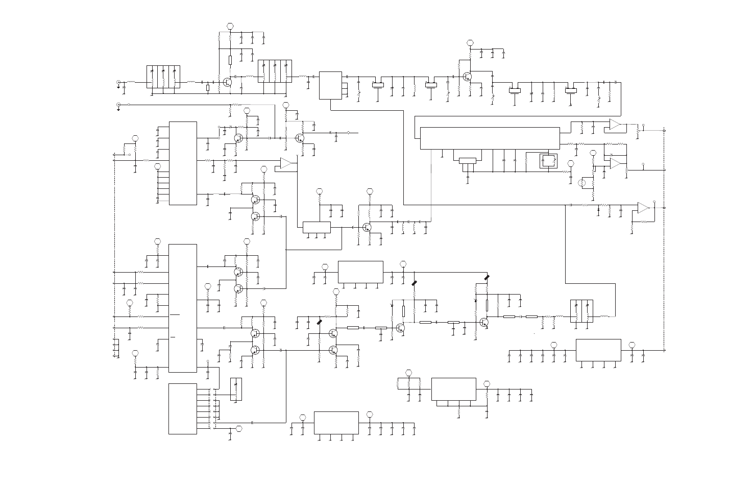 Figure 10-16 receiver schematic, Receiver schematic figure 10-16 | Viking 242-2009-632 User Manual | Page 217 / 260