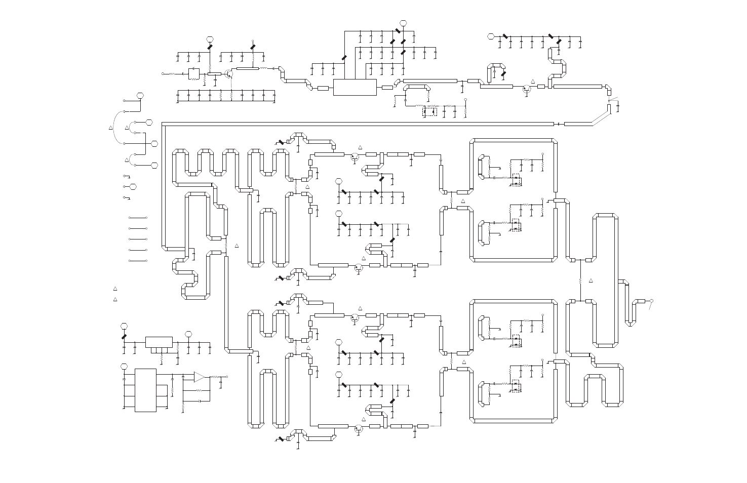 Figure 10-24 160w power amplifier schematic | Viking 242-2009-632 User Manual | Page 225 / 260