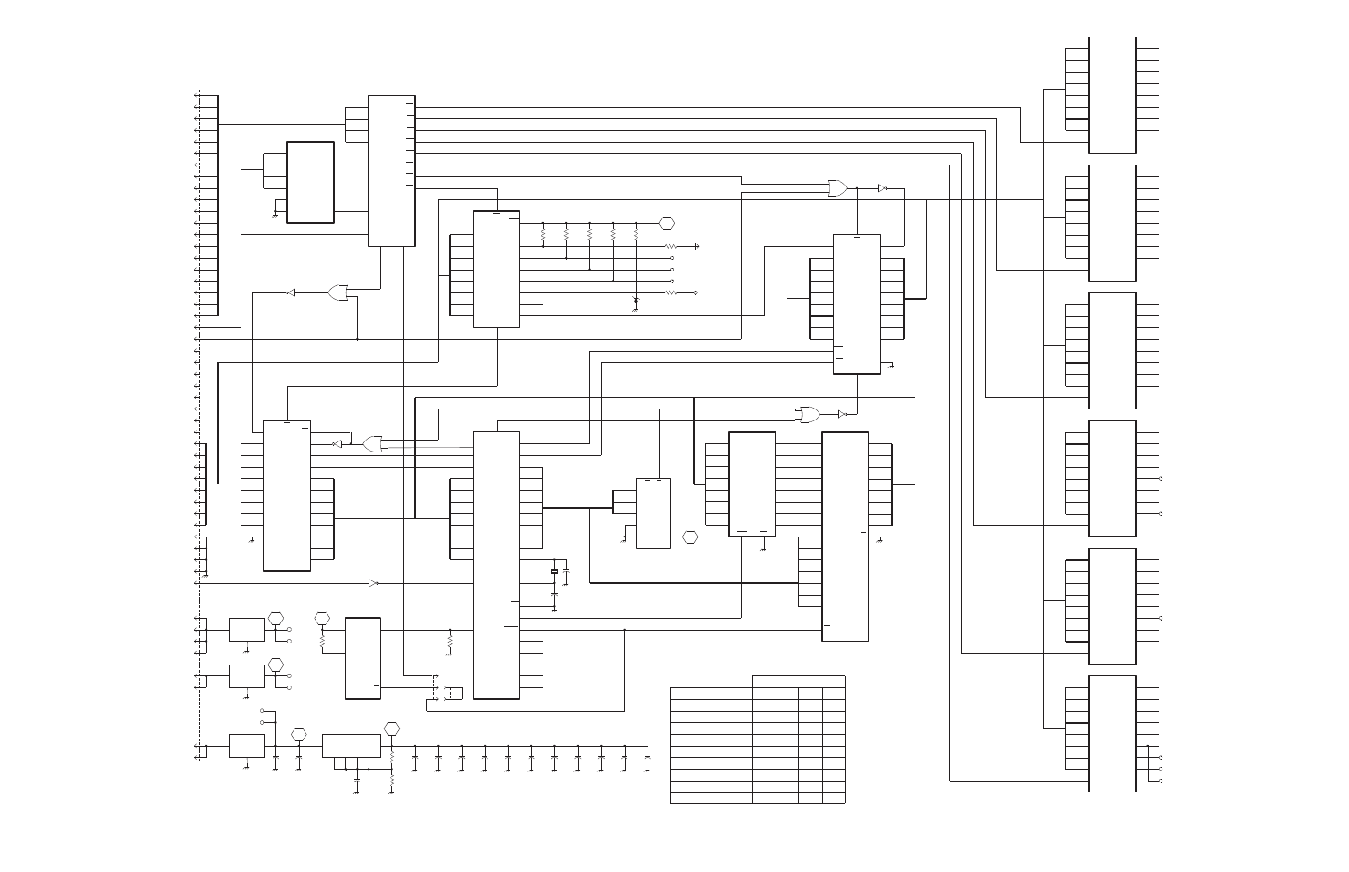 Figure 10-36 main audio card schematic (1 of 3) | Viking 242-2009-632 User Manual | Page 237 / 260