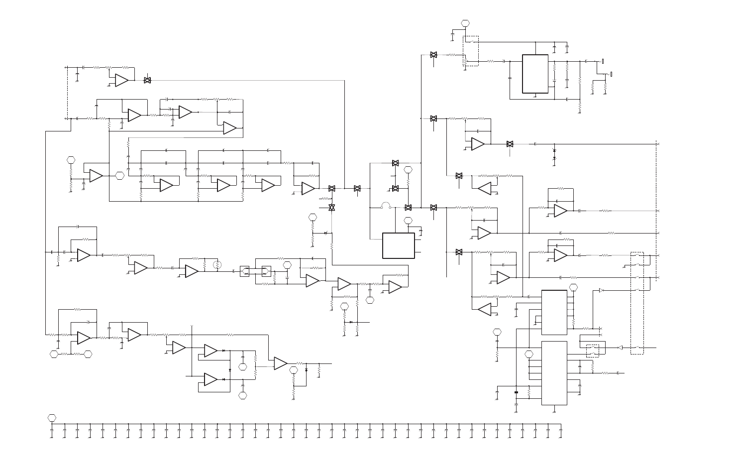 Figure 10-37 main audio card schematic (2 of 3) | Viking 242-2009-632 User Manual | Page 238 / 260