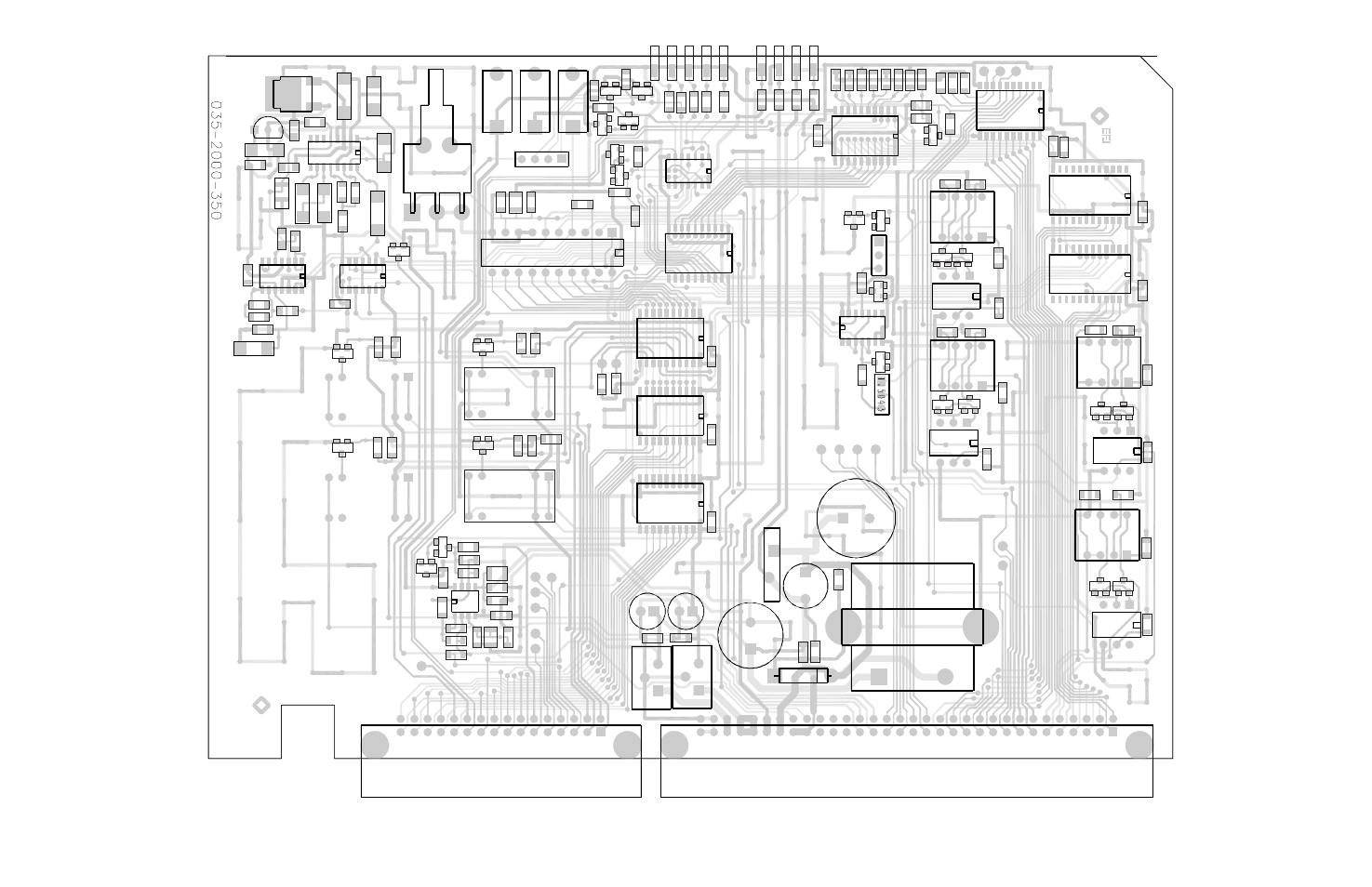 Figure 10-39 interface alarm card component layout, C504, C506 | U519, S508, U518, J503, U521, U501, U500 | Viking 242-2009-632 User Manual | Page 240 / 260