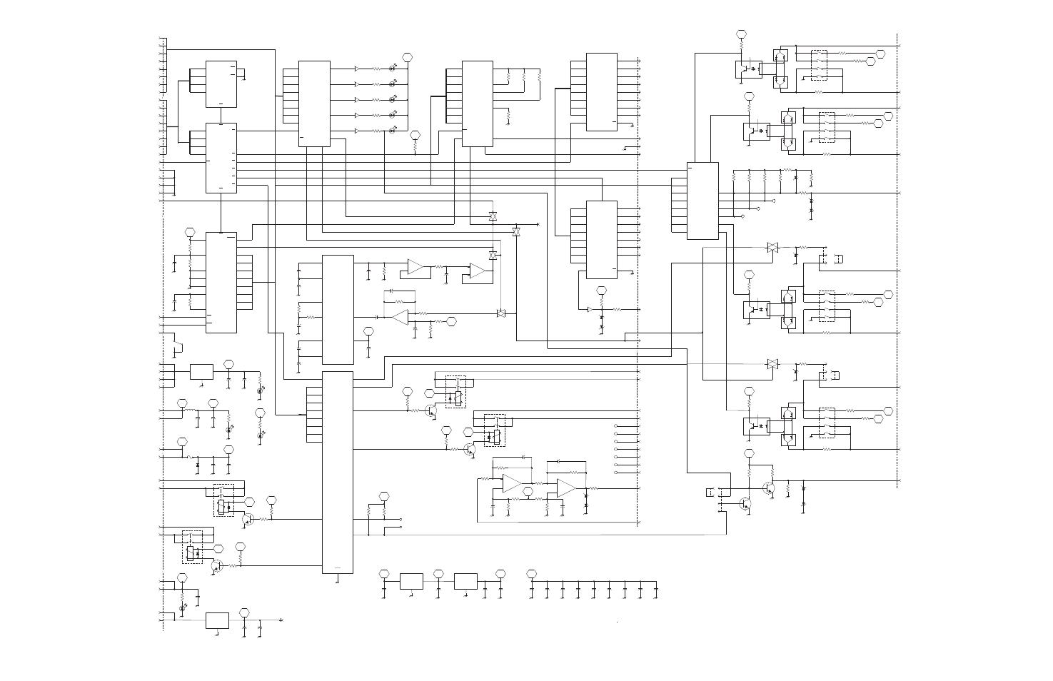 Figure 10-40 interface alarm card schematic, Interface alarm card schematic figure10-40 | Viking 242-2009-632 User Manual | Page 241 / 260