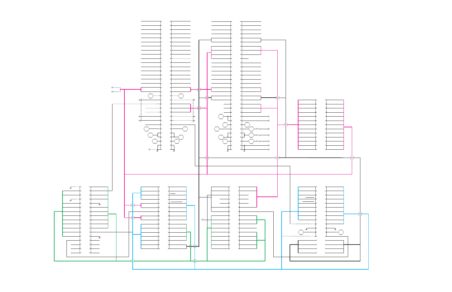 Figure 10-43 backplane schematic | Viking 242-2009-632 User Manual | Page 244 / 260