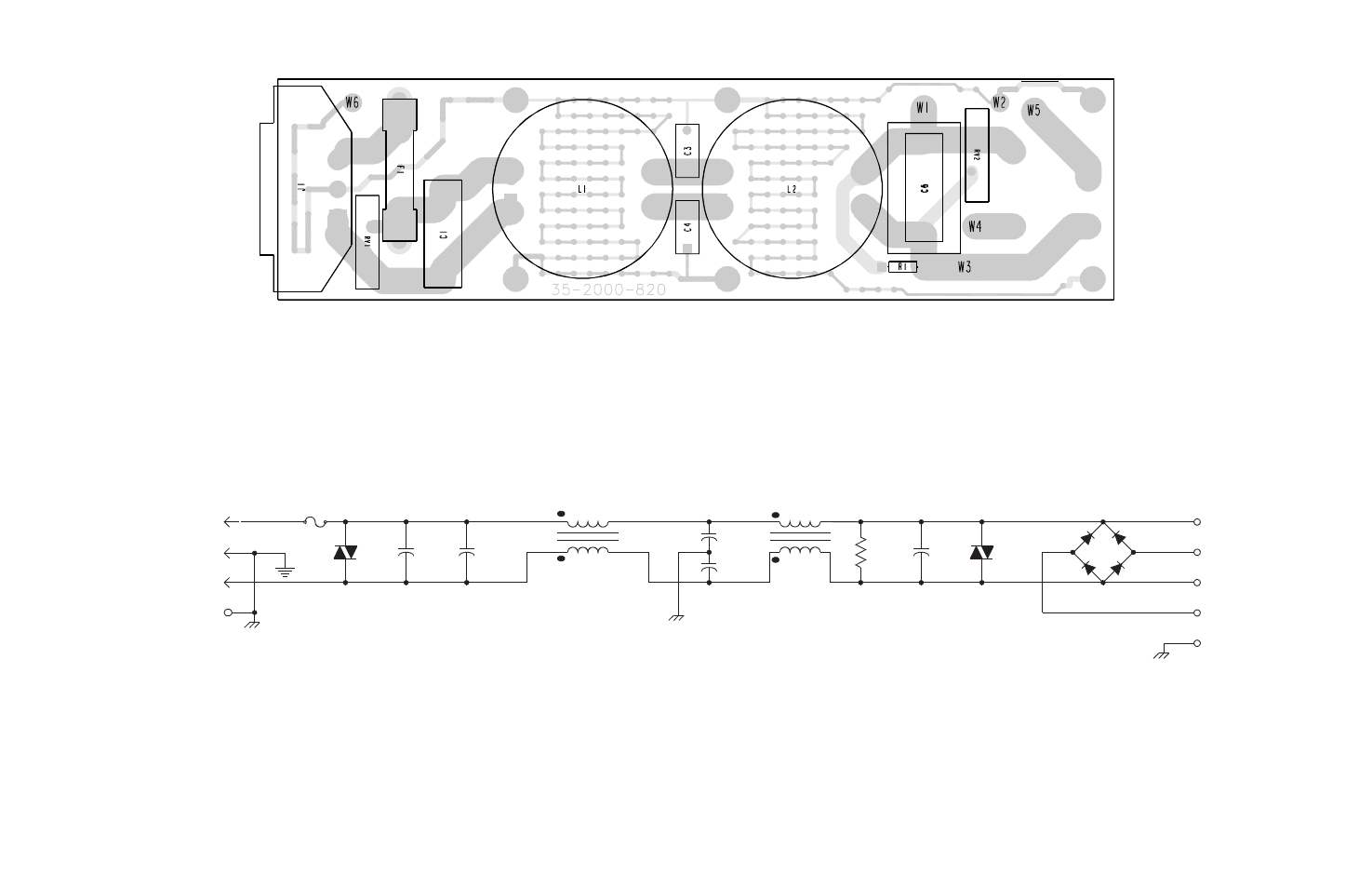 Figure 10-49 power supply filter board schematic | Viking 242-2009-632 User Manual | Page 249 / 260