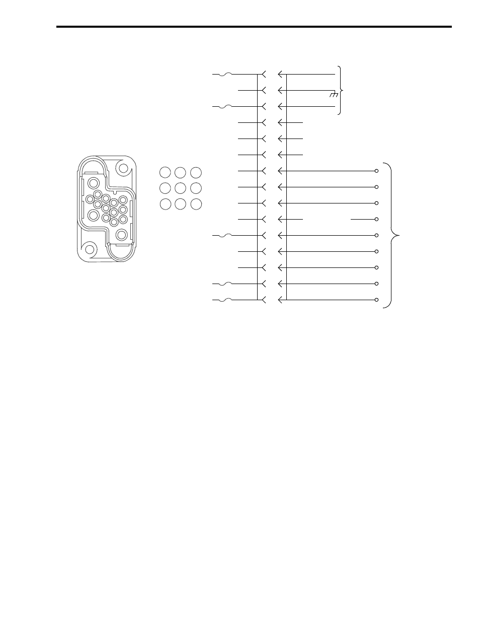 Figure 10-54 power cable connector and schematic, Power harness | Viking 242-2009-632 User Manual | Page 253 / 260