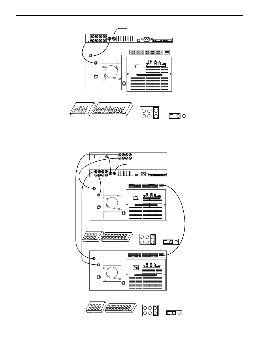 Figure 2-14 single repeater installation, Figure 2-15 two repeater installation, Mpc switches/jumpers | 2 3 1 j5, S3 s2, Selection hsdb code selection crystal, 115 v | Viking 242-2009-632 User Manual | Page 40 / 260