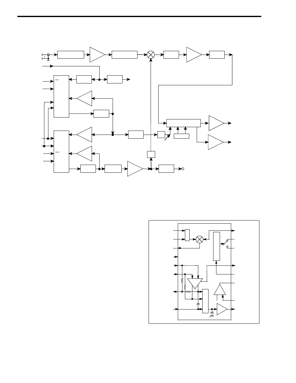 Figure 6-1 receiver block diagram, 6 second mixer/detector, Figure 6-2 u202 block diagram | Viking 242-2009-632 User Manual | Page 74 / 260