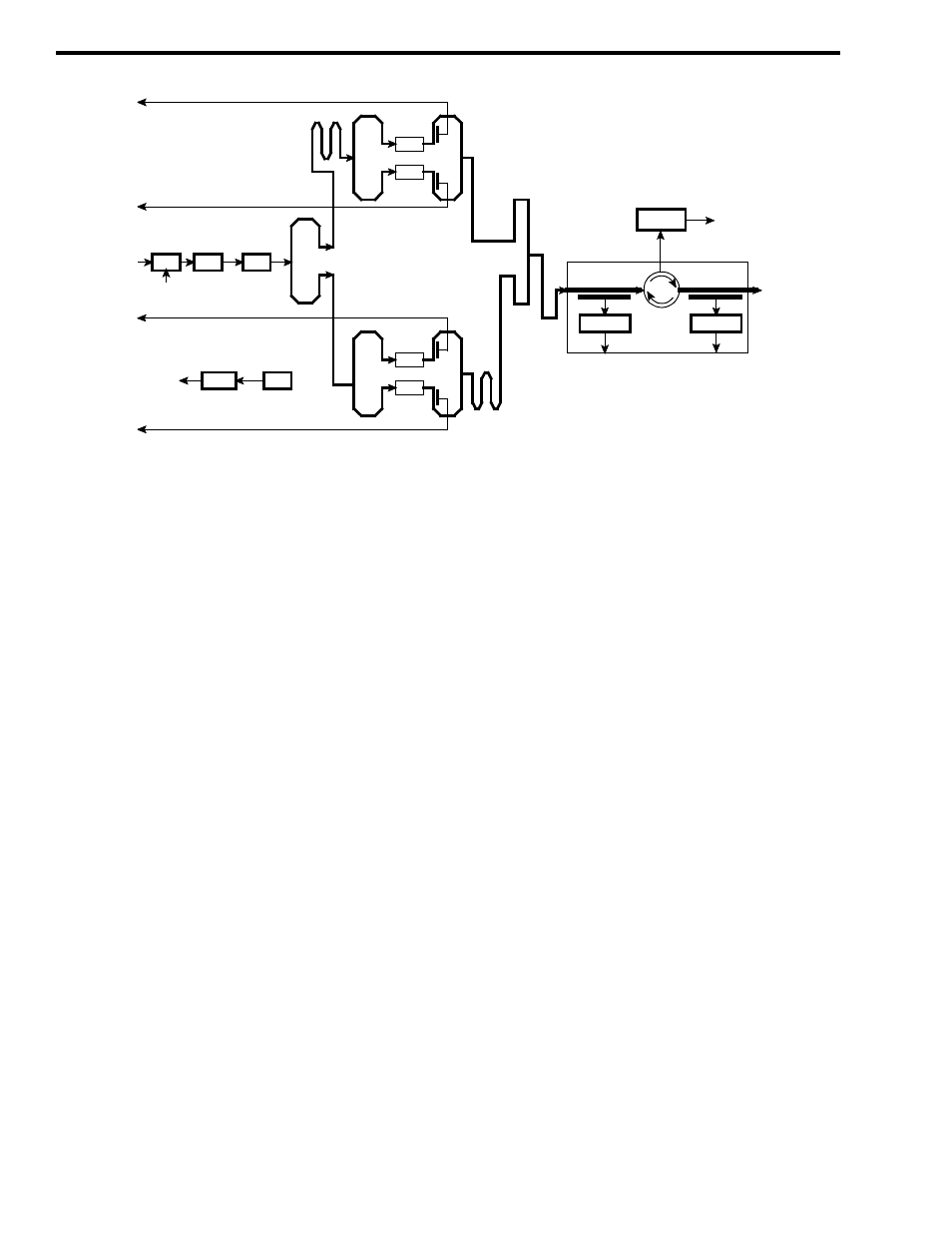 Figure 6-9 160w pa block diagram, 3 final amplifiers, 4 power detectors | Viking 242-2009-632 User Manual | Page 90 / 260