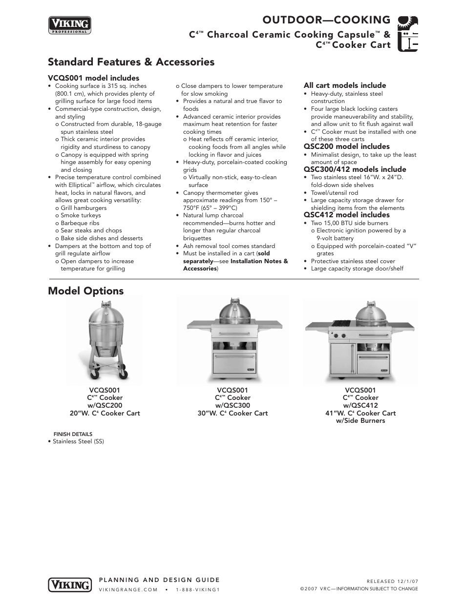 Viking C4TM User Manual | 6 pages