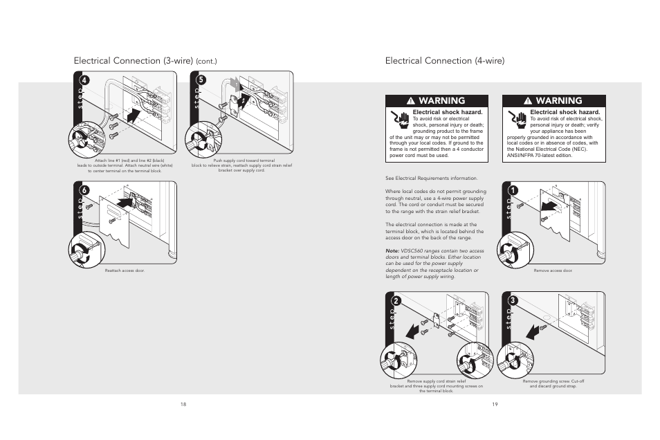 Warning, Cont.) | Viking F20533 EN User Manual | Page 10 / 14