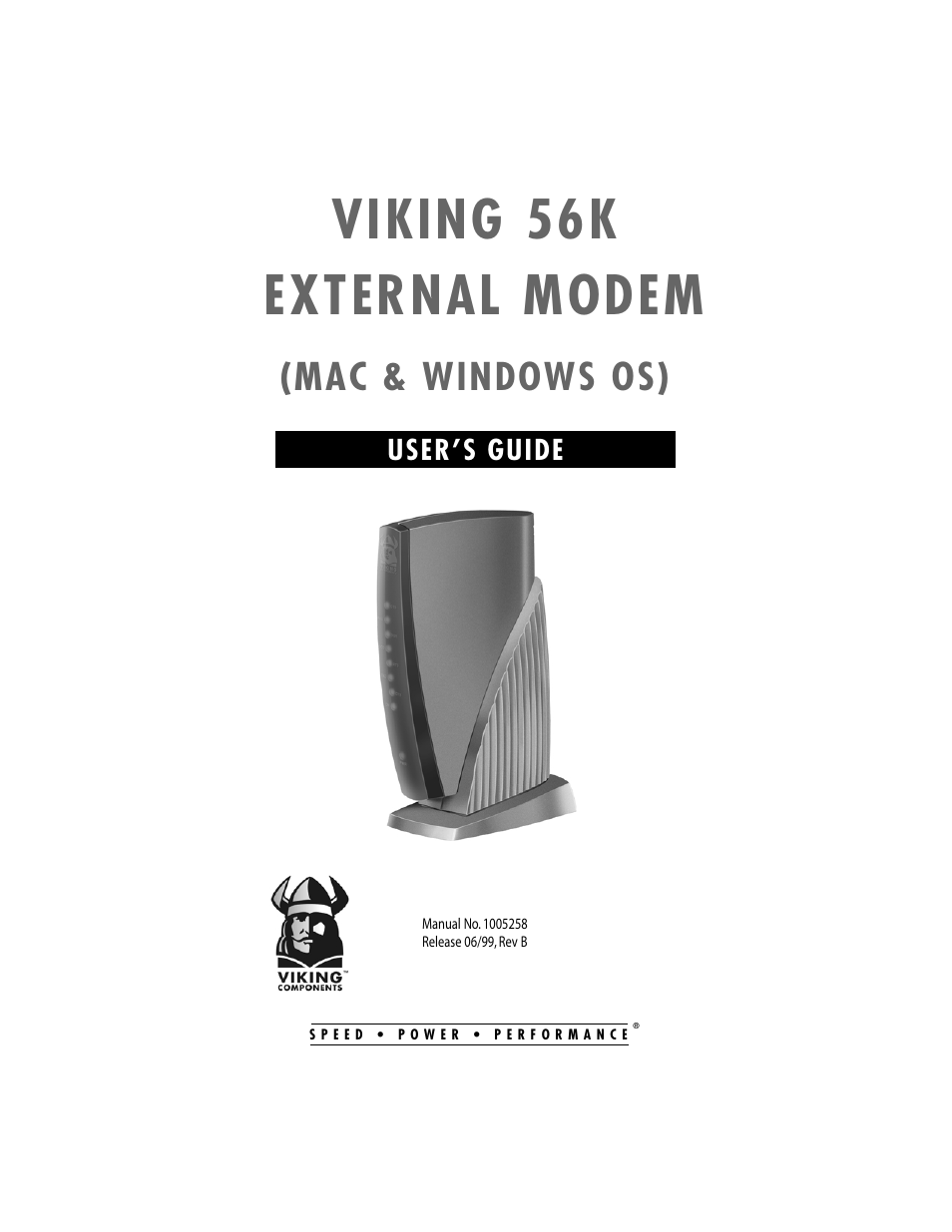 Viking 56K User Manual | 45 pages