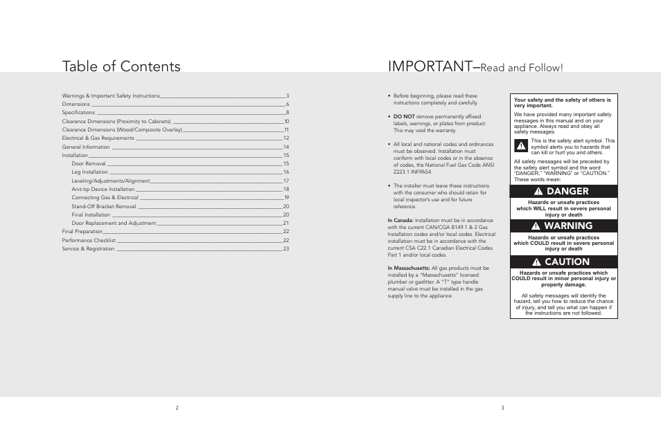 Viking F20543 User Manual | Page 2 / 12