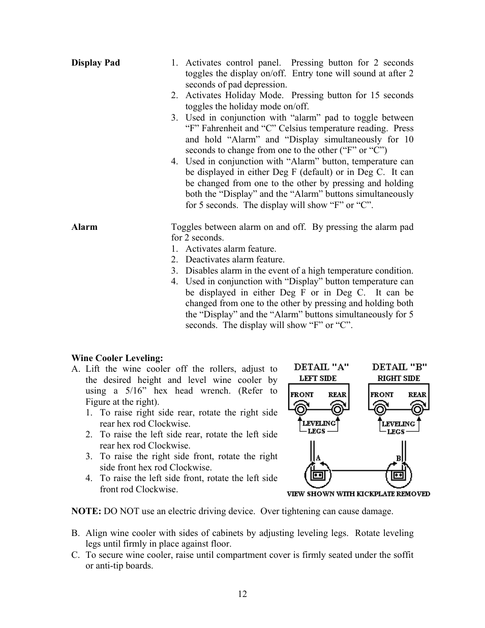 Viking VCWB300 User Manual | Page 11 / 24