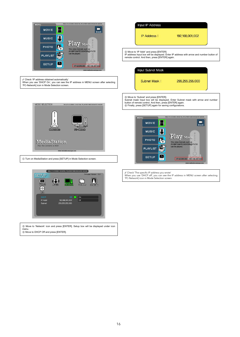Verbatim MediaStation Network Multimedia Hard Drive User Manual | Page 16 / 27