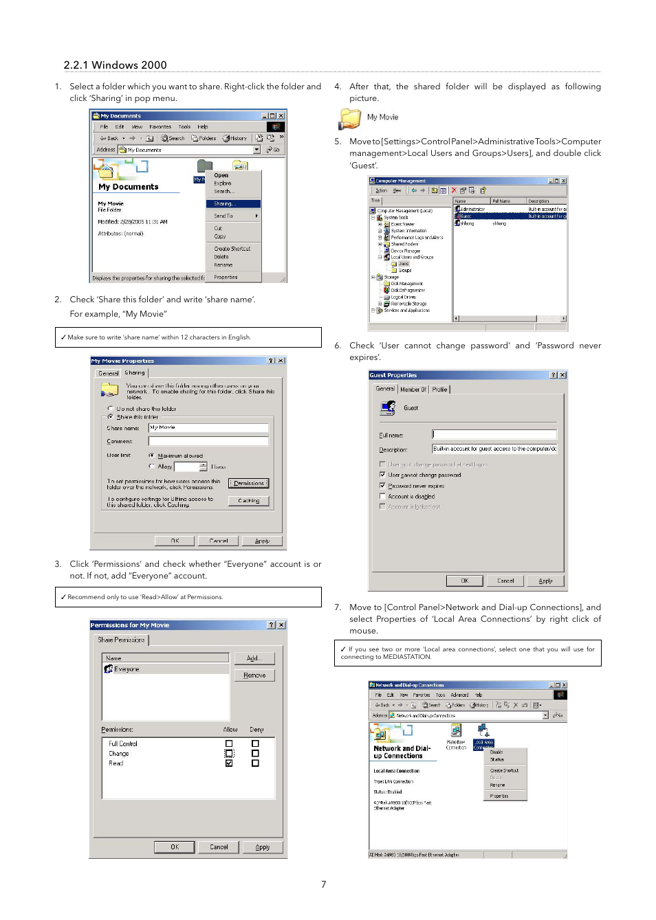 Verbatim MediaStation Network Multimedia Hard Drive User Manual | Page 7 / 27