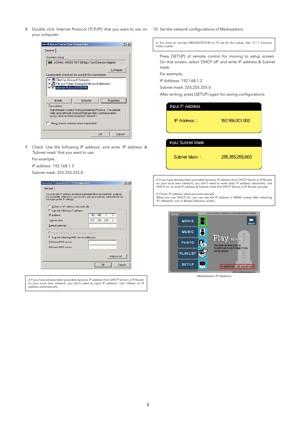 Verbatim MediaStation Network Multimedia Hard Drive User Manual | Page 8 / 27