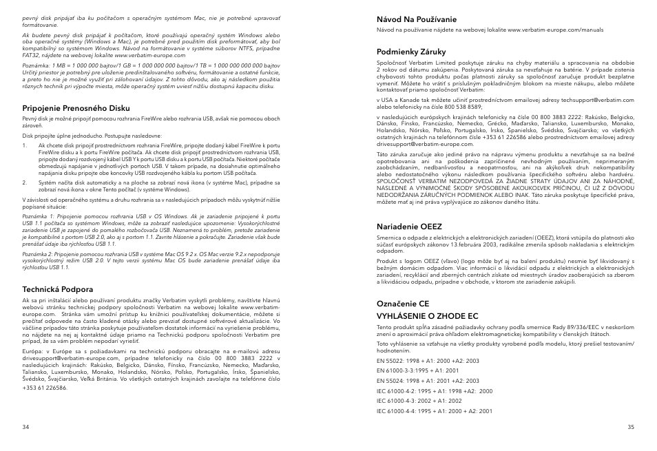 Verbatim Portable Hard Drive Combo USB User Manual | Page 18 / 31