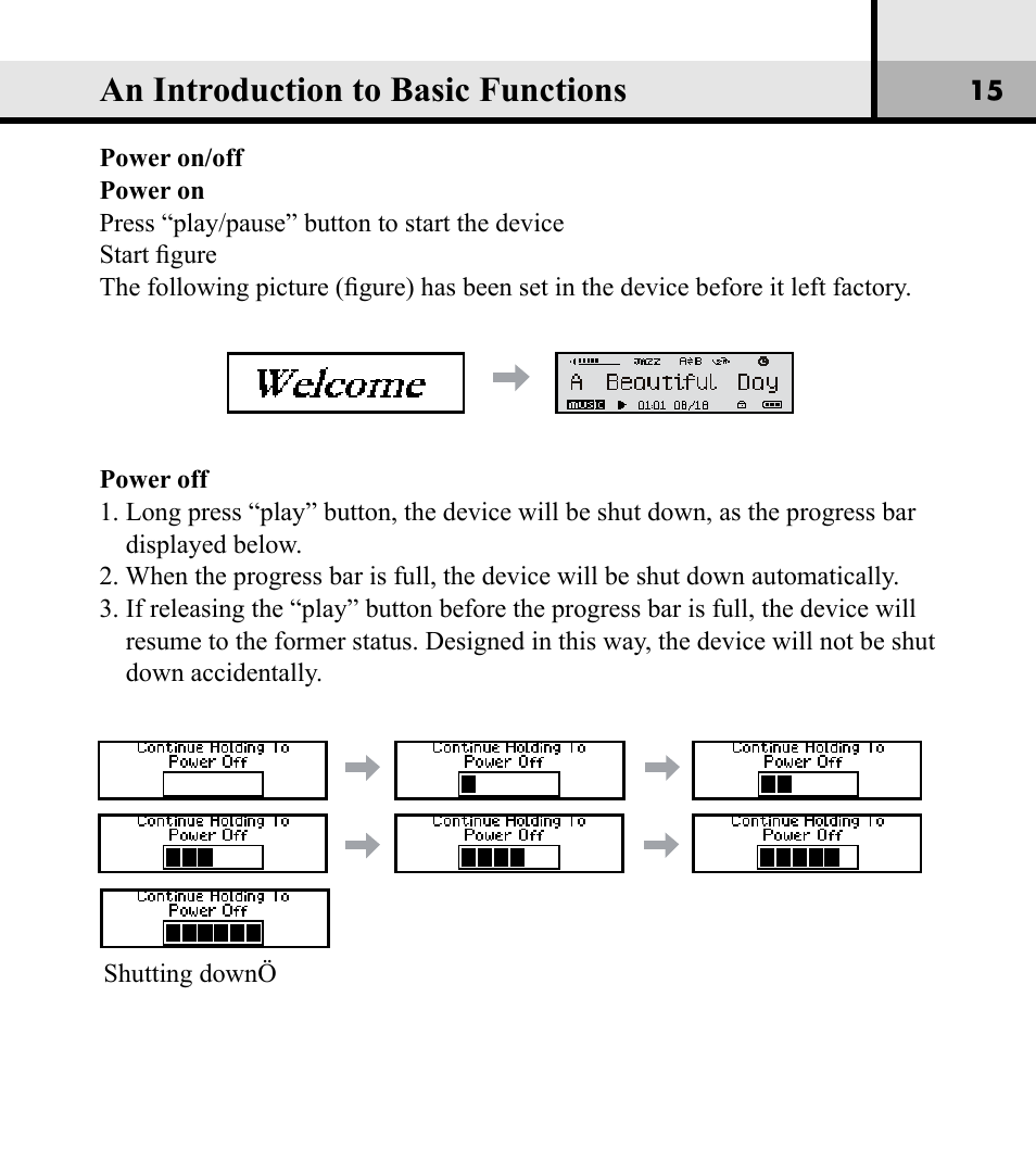 An introduction to basic functions | Verbatim Store 'n' Play VM-01 User Manual | Page 16 / 35