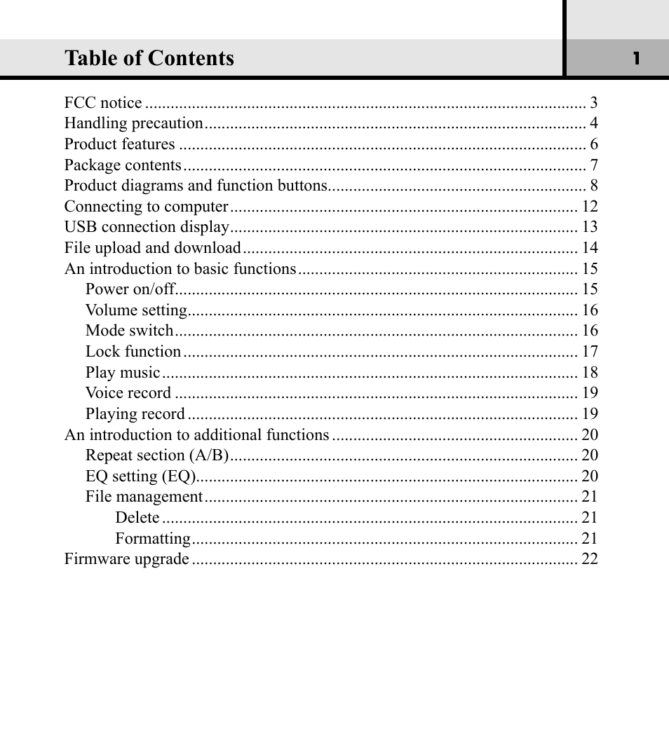 Verbatim Store 'n' Play VM-01 User Manual | Page 2 / 35
