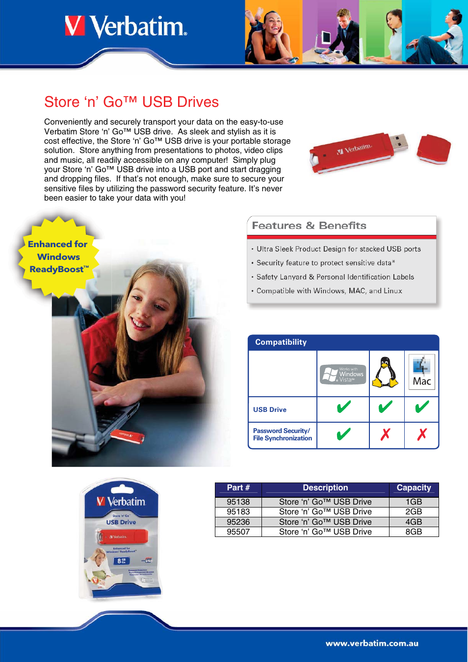Verbatim Store 'n' Go 95183 User Manual | 1 page