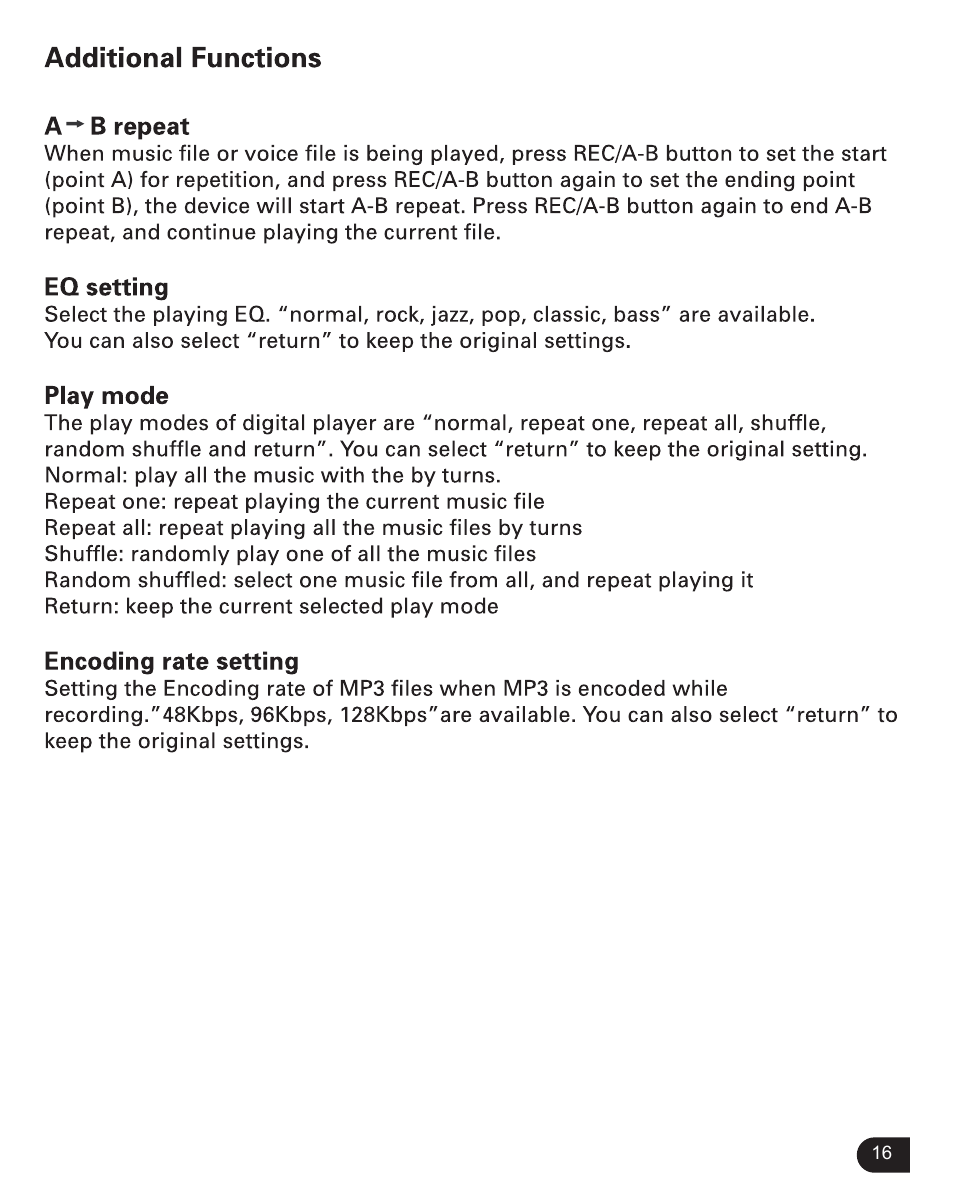 Verbatim Store 'n' Play VM-399 User Manual | Page 17 / 25