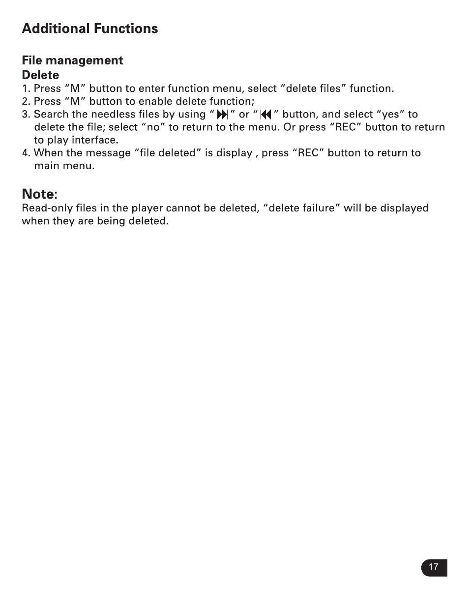 Verbatim Store 'n' Play VM-399 User Manual | Page 18 / 25