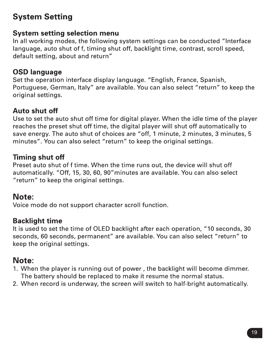 Verbatim Store 'n' Play VM-399 User Manual | Page 20 / 25