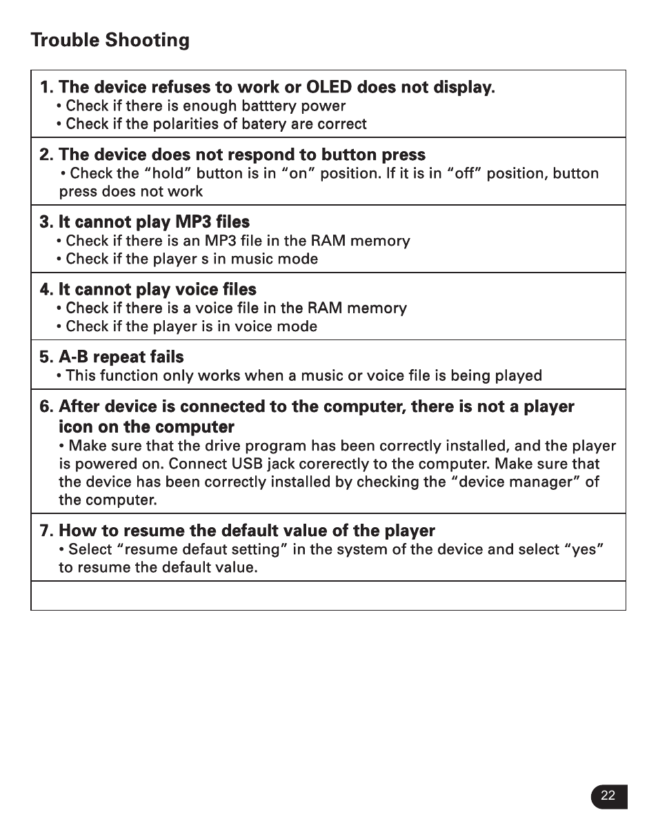 Verbatim Store 'n' Play VM-399 User Manual | Page 23 / 25