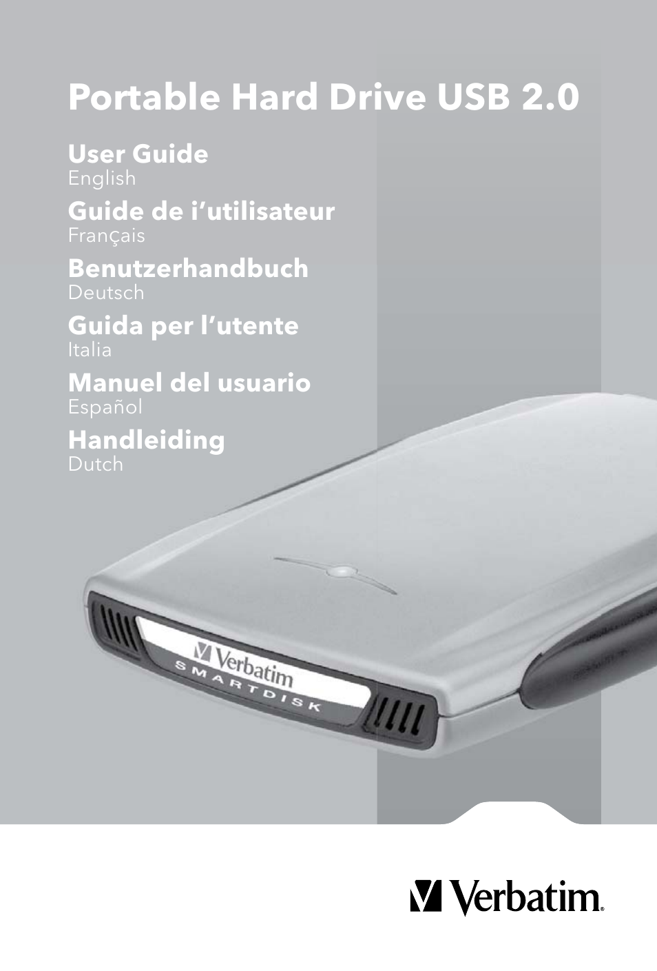 Verbatim Portable Hard Drive USB 2.0 User Manual | 53 pages