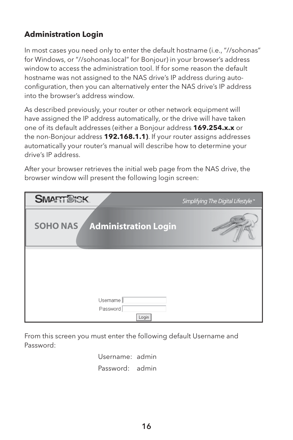 Verbatim External Hard Drive NAS User Manual | Page 16 / 44