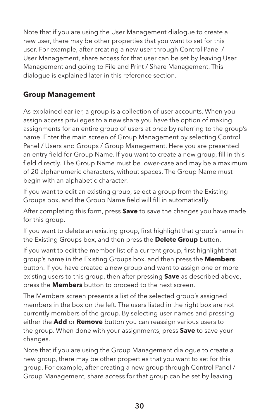 Verbatim External Hard Drive NAS User Manual | Page 30 / 44