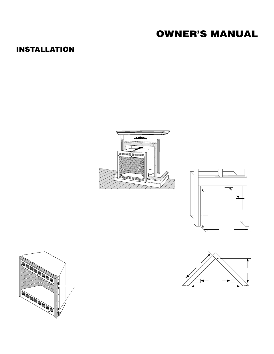 Owner’s manual, Installation, Continued | Vanguard Managed Solutions NLFB32NC User Manual | Page 11 / 18