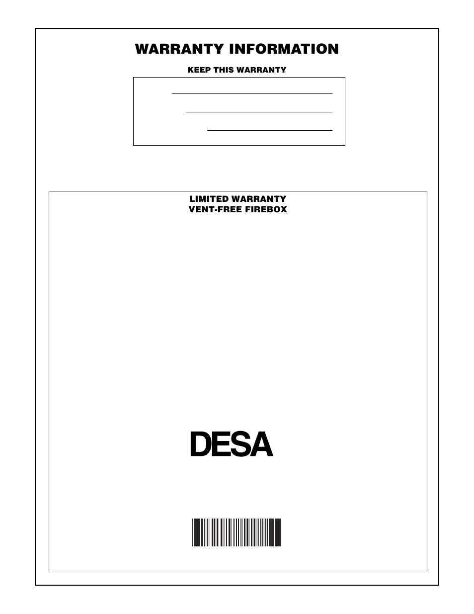 Warranty information, International | Vanguard Managed Solutions NLFB32NC User Manual | Page 18 / 18