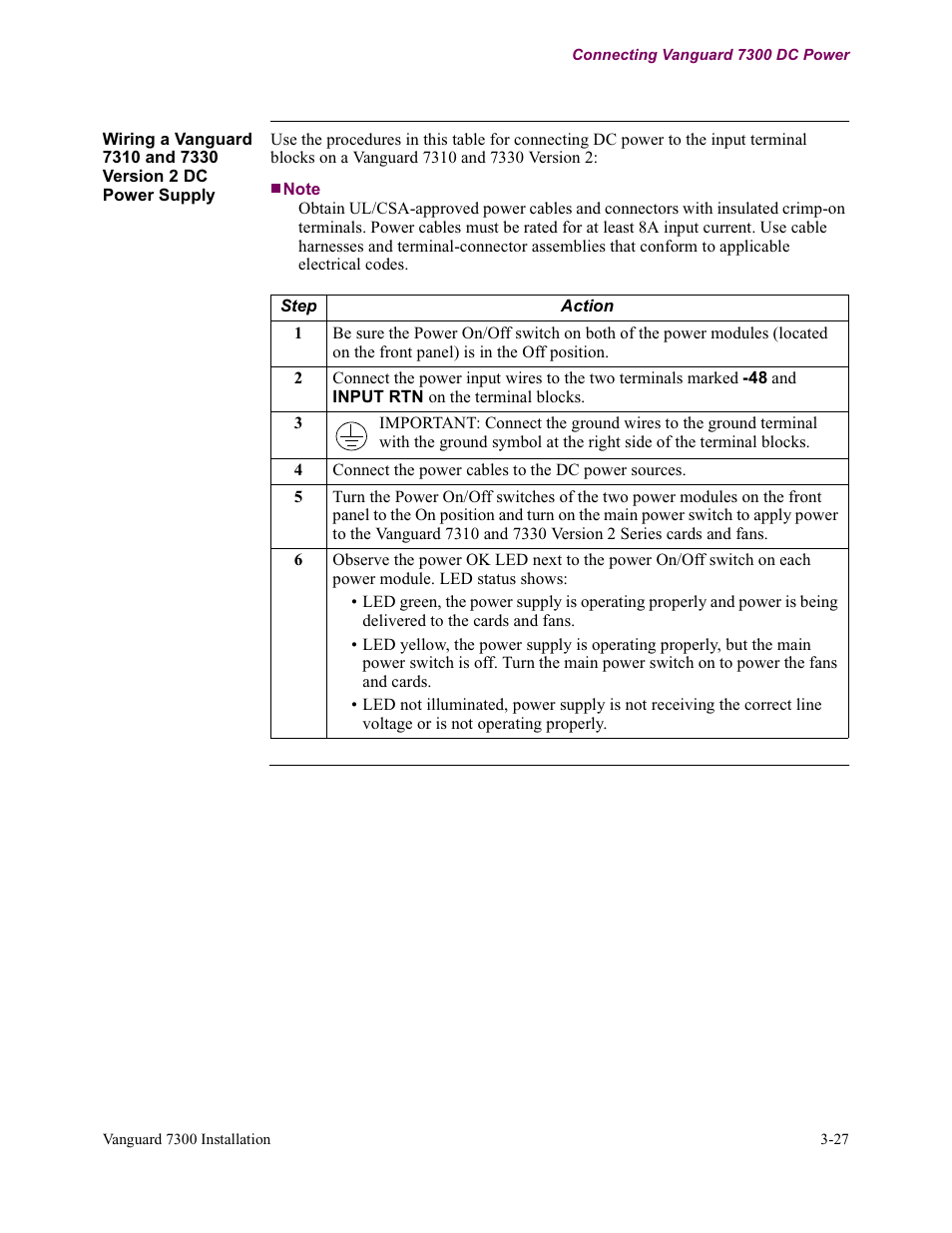 Vanguard Managed Solutions Vanguard 7300 Series User Manual | Page 101 / 227