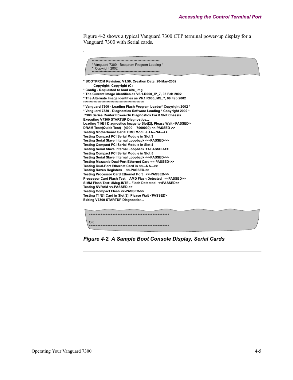 Vanguard Managed Solutions Vanguard 7300 Series User Manual | Page 115 / 227