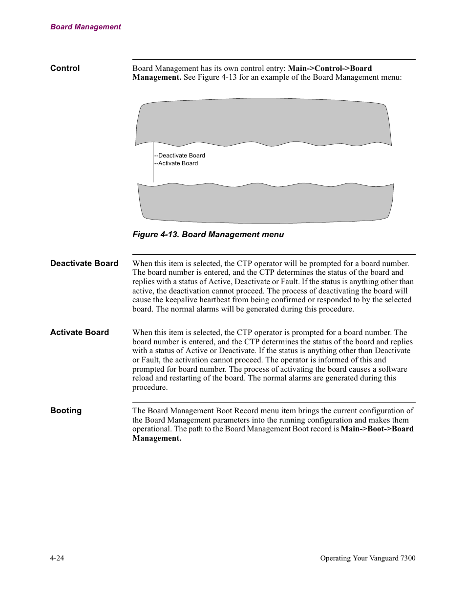 Vanguard Managed Solutions Vanguard 7300 Series User Manual | Page 134 / 227