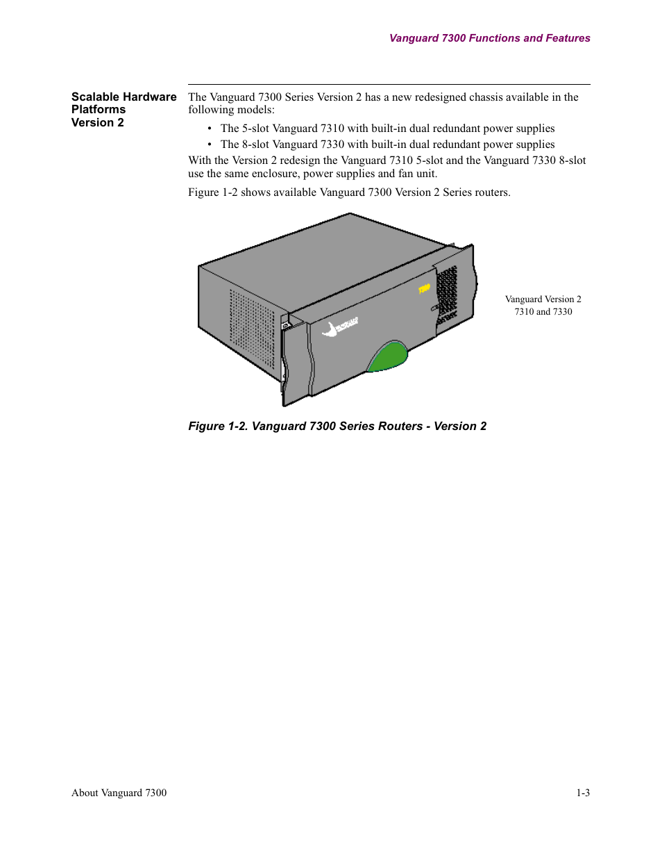 Vanguard Managed Solutions Vanguard 7300 Series User Manual | Page 15 / 227