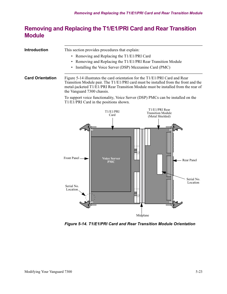 Vanguard Managed Solutions Vanguard 7300 Series User Manual | Page 161 / 227