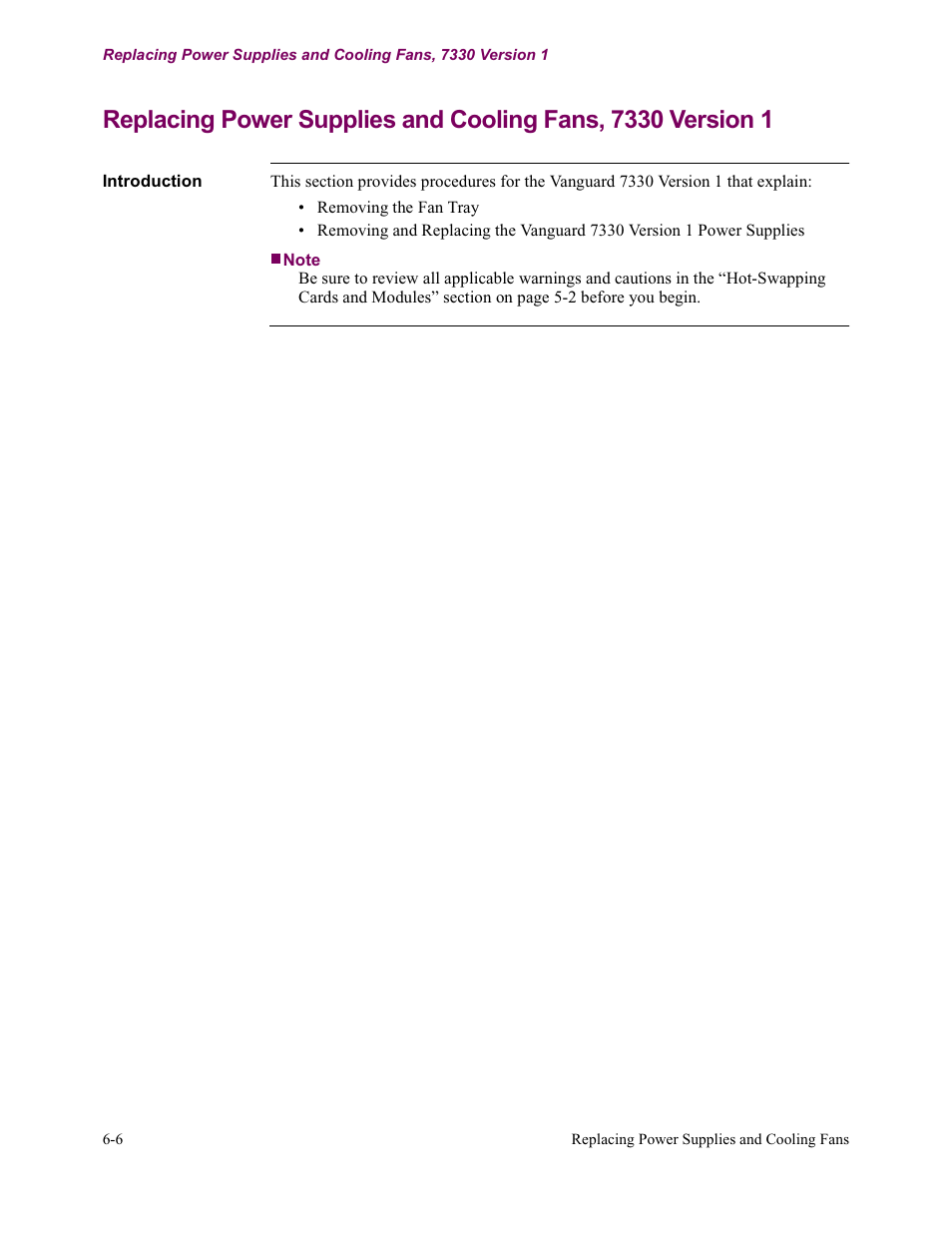 Vanguard Managed Solutions Vanguard 7300 Series User Manual | Page 180 / 227