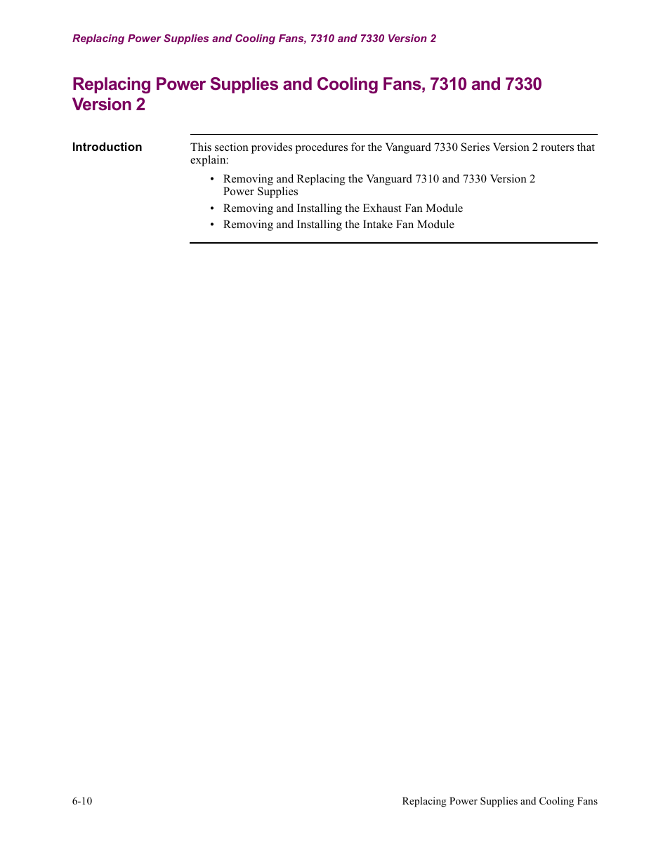 Vanguard Managed Solutions Vanguard 7300 Series User Manual | Page 184 / 227