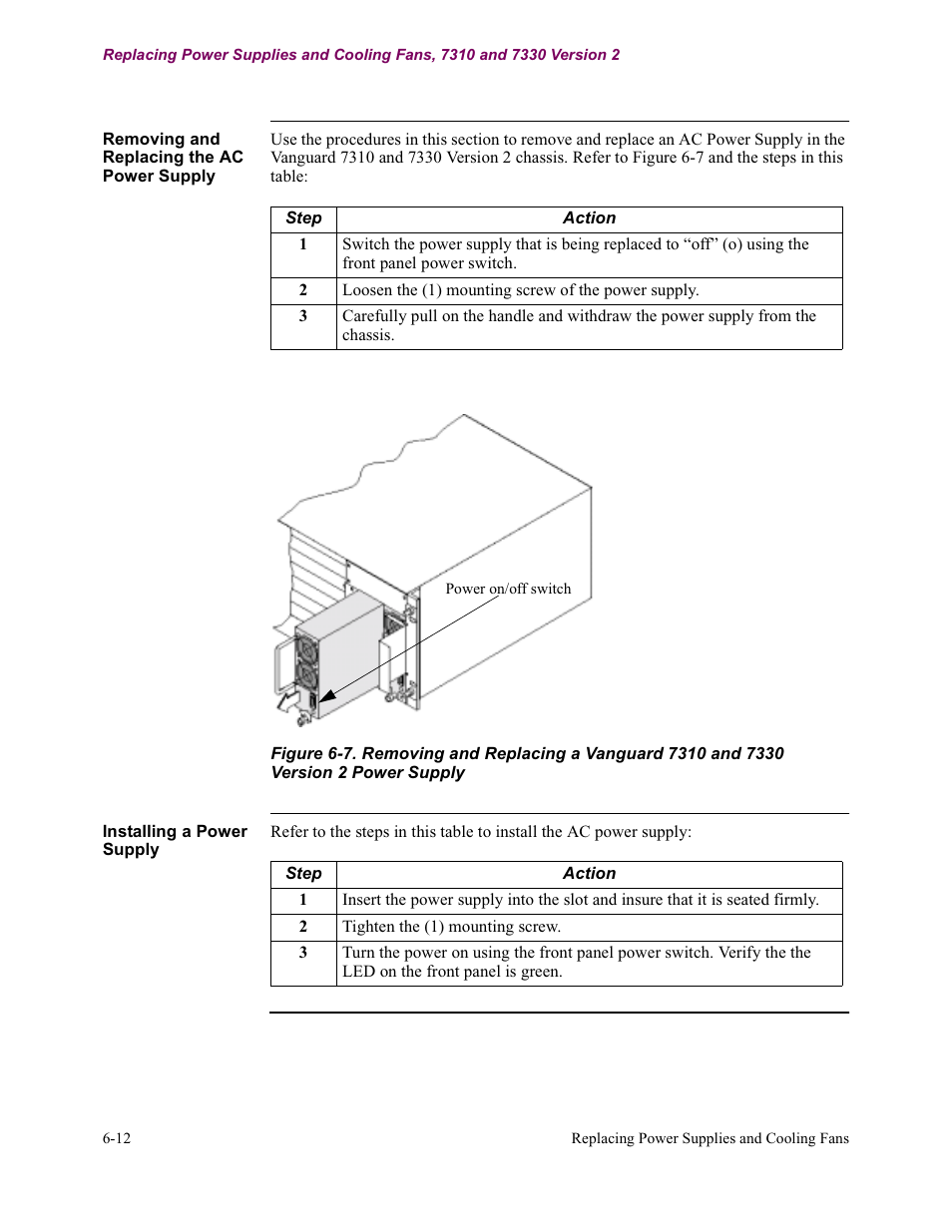 Vanguard Managed Solutions Vanguard 7300 Series User Manual | Page 186 / 227