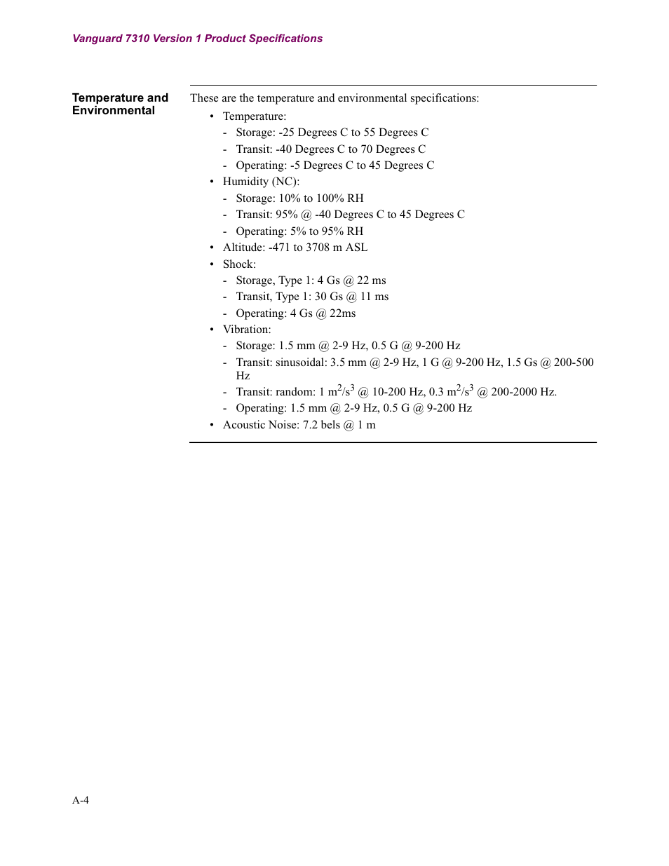 Vanguard Managed Solutions Vanguard 7300 Series User Manual | Page 192 / 227