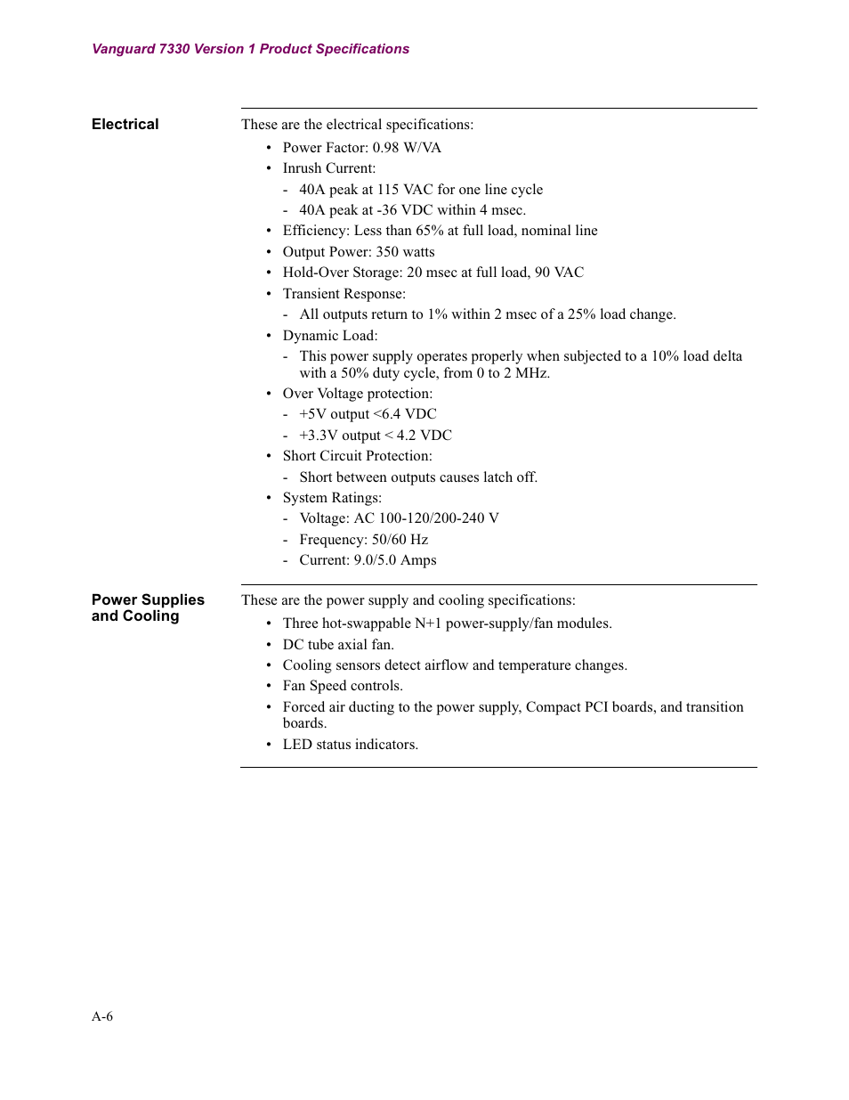 Vanguard Managed Solutions Vanguard 7300 Series User Manual | Page 194 / 227