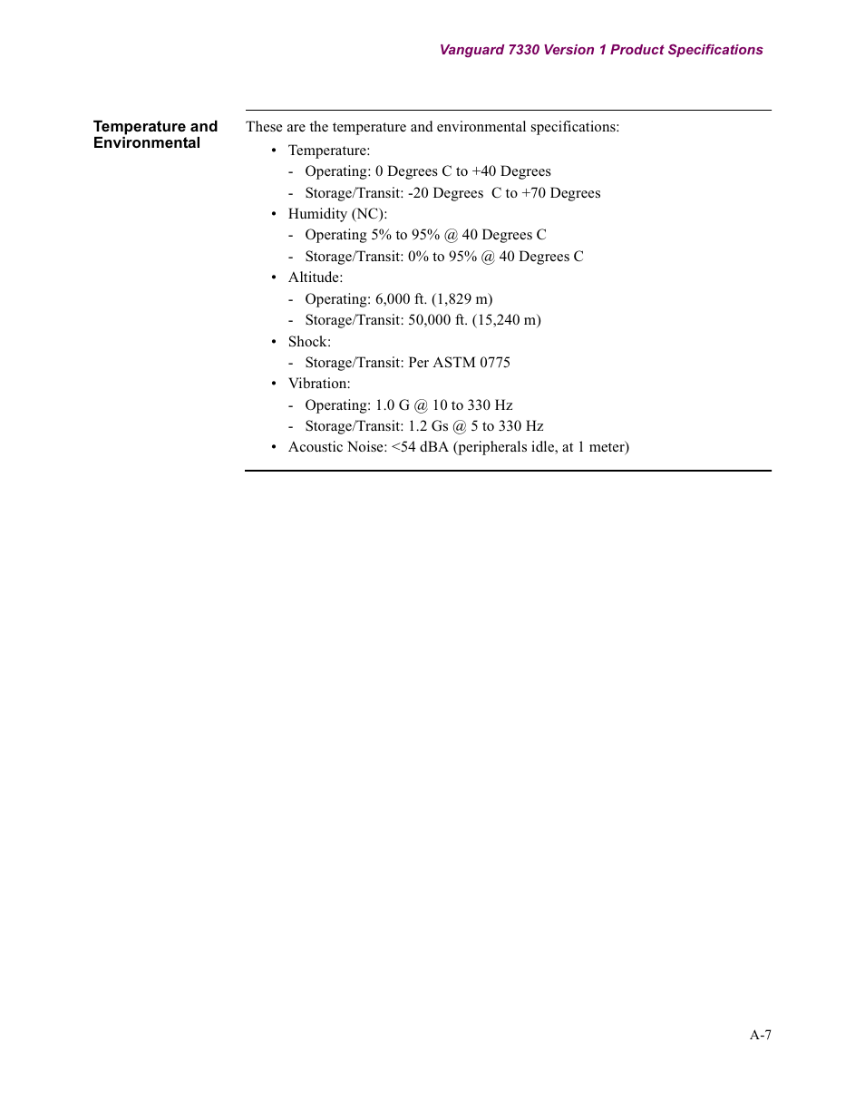 Vanguard Managed Solutions Vanguard 7300 Series User Manual | Page 195 / 227