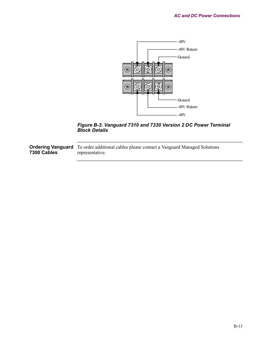 Vanguard Managed Solutions Vanguard 7300 Series User Manual | Page 211 / 227