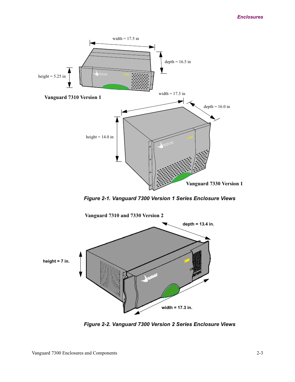 Vanguard Managed Solutions Vanguard 7300 Series User Manual | Page 35 / 227